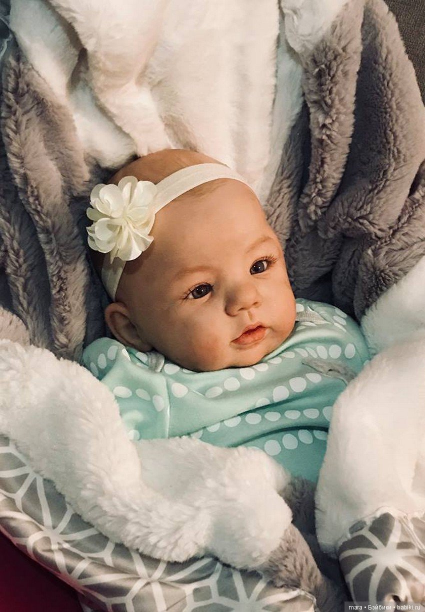 Первый молд 2018 года от Laura Tuzio Ross, портретная малышка Abigail (фото 5)