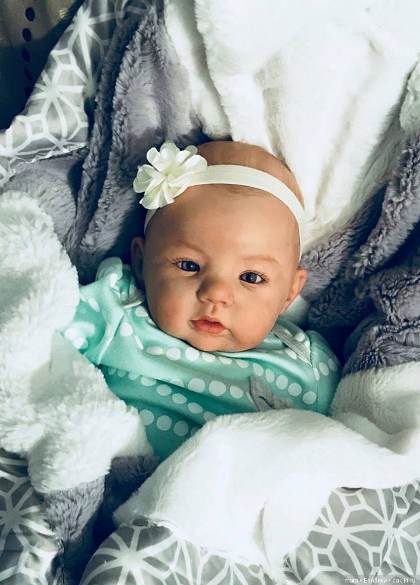 Первый молд 2018 года от Laura Tuzio Ross, портретная малышка Abigail