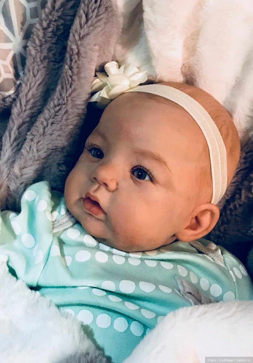Первый молд 2018 года от Laura Tuzio Ross, портретная малышка Abigail (фото 6)