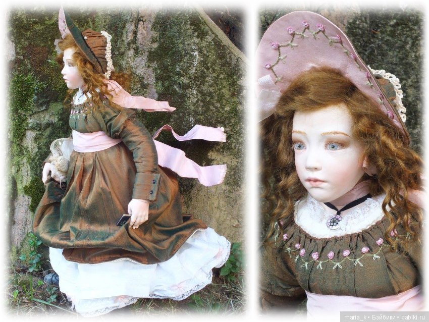 Beatrice Perini. Авторские работы ООАК из глины "терракота" - Mabel Lucie Attwell, часть 2