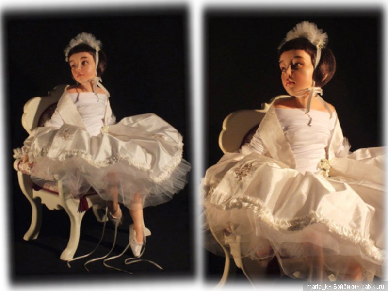 Beatrice Perini. Авторские работы ООАК из глины "терракота" - Балерина. The Rest, часть 3