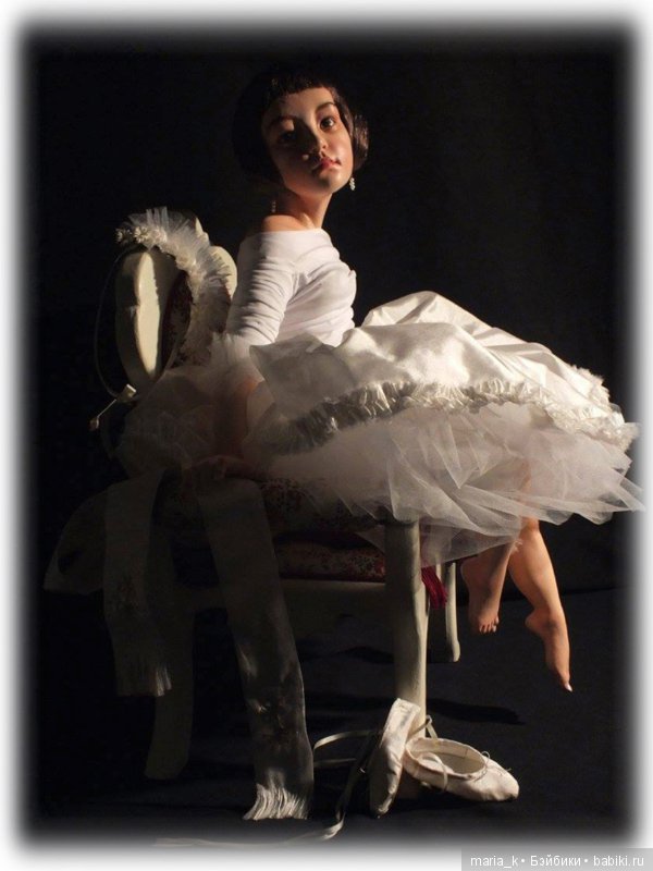 Beatrice Perini. Авторские работы ООАК из глины "терракота" - Балерина. The Rest, часть 3