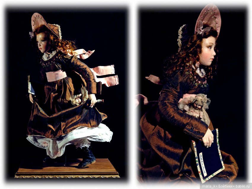 Beatrice Perini. Авторские работы ООАК из глины "терракота" - Mabel Lucie Attwell, часть 2