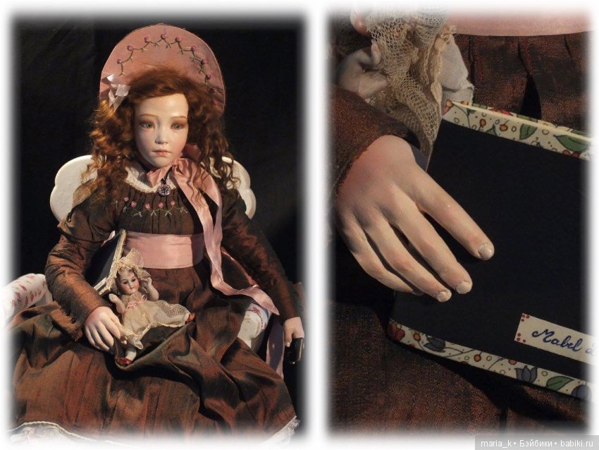 Beatrice Perini. Авторские работы ООАК из глины "терракота" - Mabel Lucie Attwell, часть 2 (фото 9)