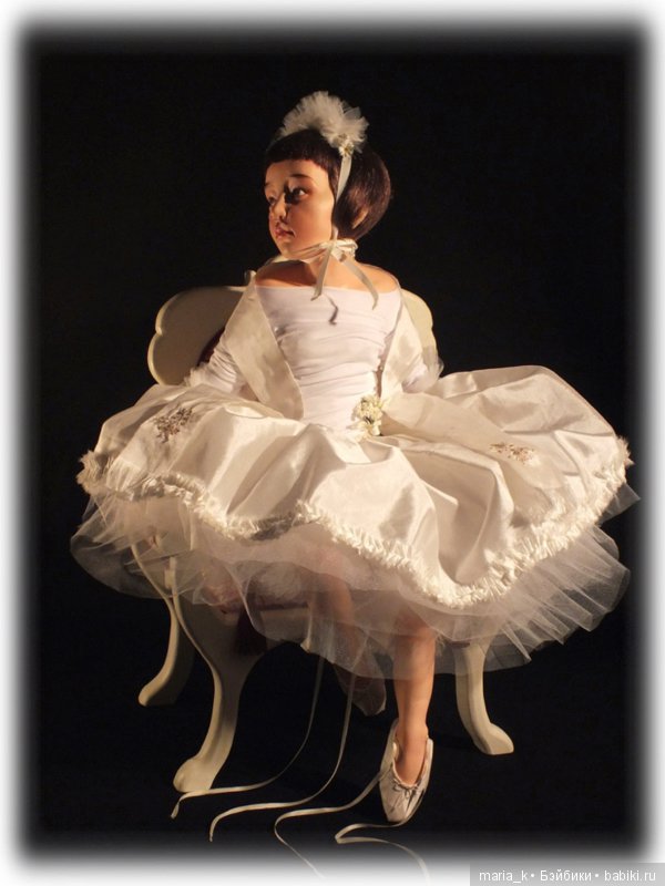 Beatrice Perini. Авторские работы ООАК из глины "терракота" - Балерина. The Rest, часть 3