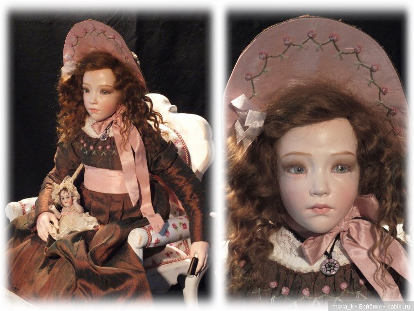 Beatrice Perini. Авторские работы ООАК из глины "терракота" - Mabel Lucie Attwell, часть 2