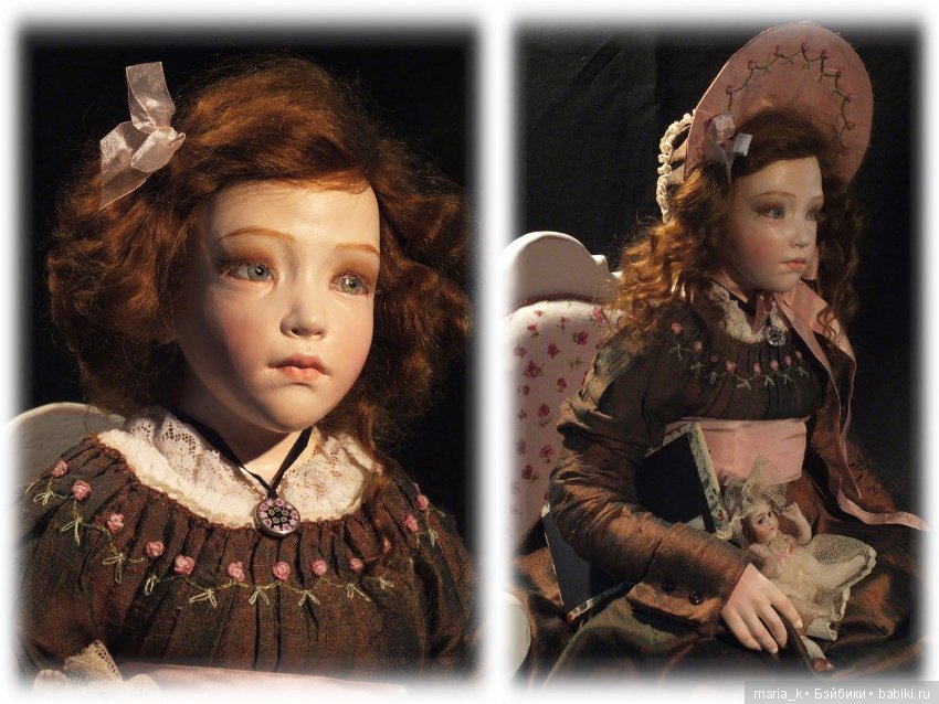 Beatrice Perini. Авторские работы ООАК из глины "терракота" - Mabel Lucie Attwell, часть 2