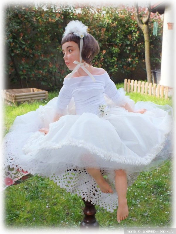 Beatrice Perini. Авторские работы ООАК из глины "терракота" - Балерина. The Rest, часть 3