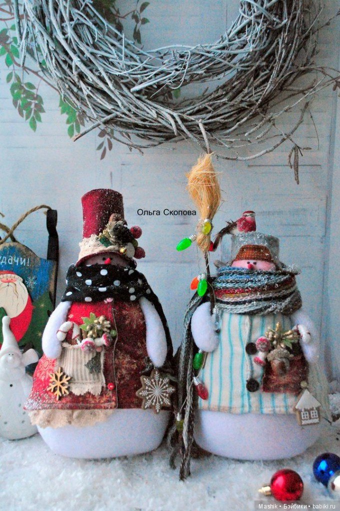 Снеговички Ольги Скоповой