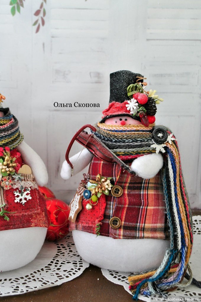 Снеговички Ольги Скоповой