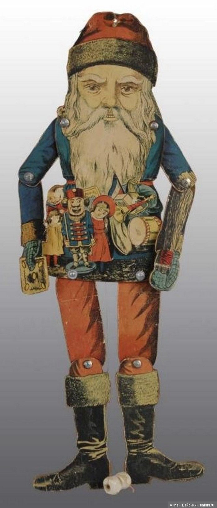 Санты джампинг Джеки — Антикварные игрушки и домики: елочные украшения (фото 3)