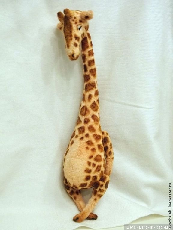 Подробная инструкция как сшить игрушечного жирафа своими руками