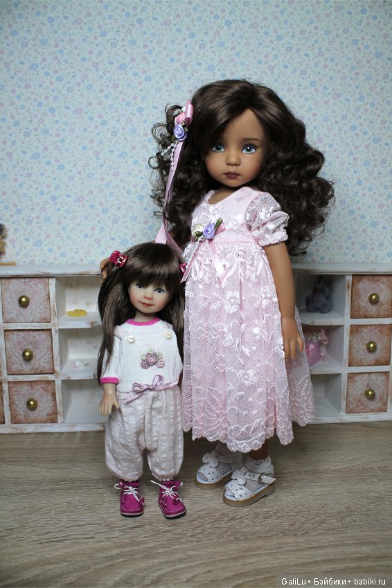 Мари и Элина. Куклы Дианы Эффнер