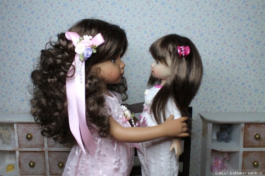 Мари и Элина. Куклы Дианы Эффнер