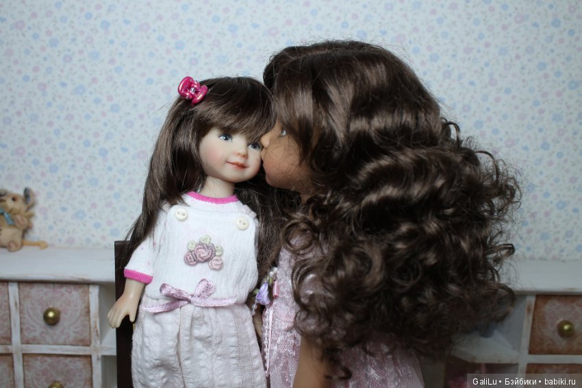 Мари и Элина. Куклы Дианы Эффнер