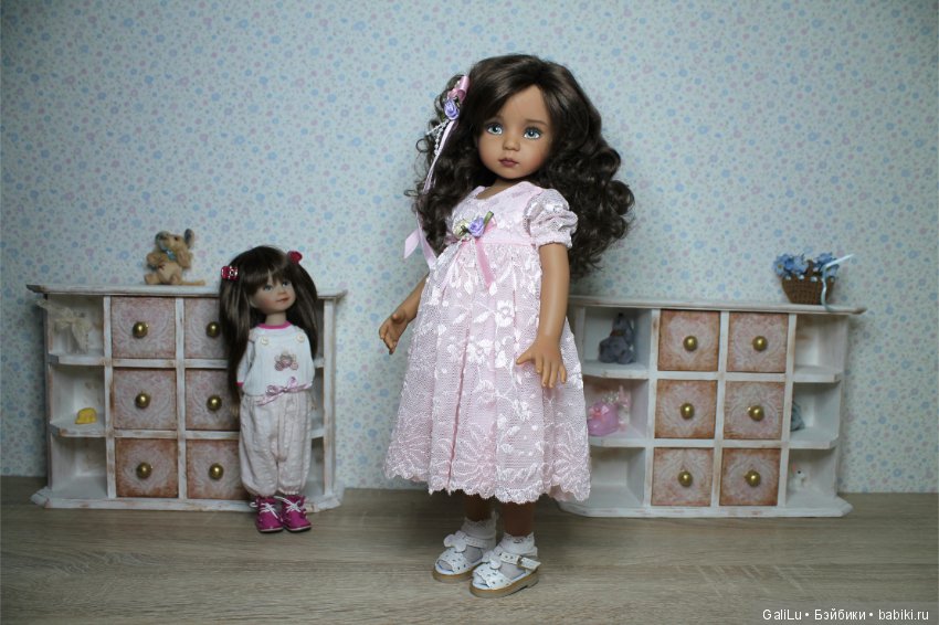 Мари и Элина. Куклы Дианы Эффнер