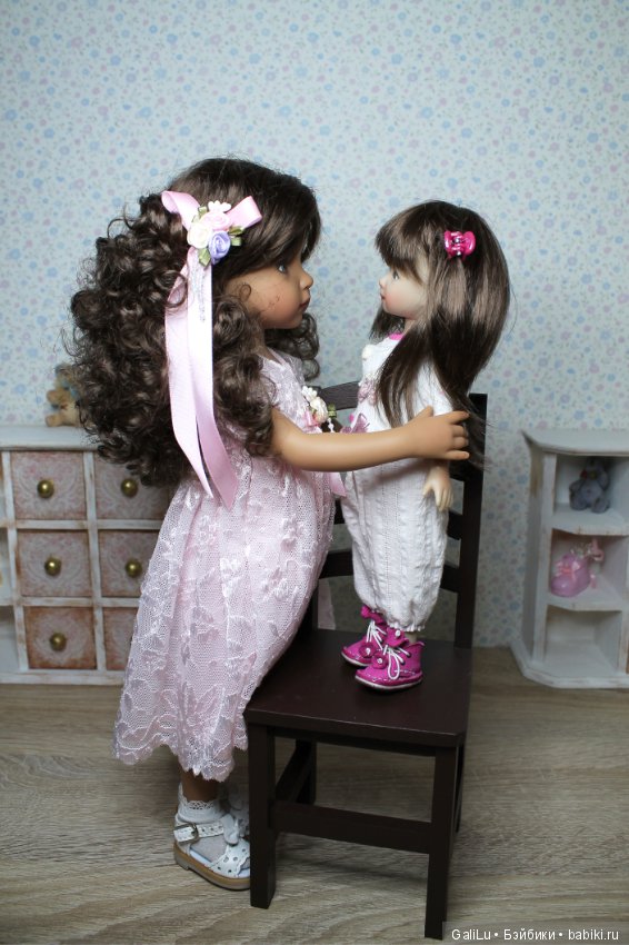 Мари и Элина. Куклы Дианы Эффнер