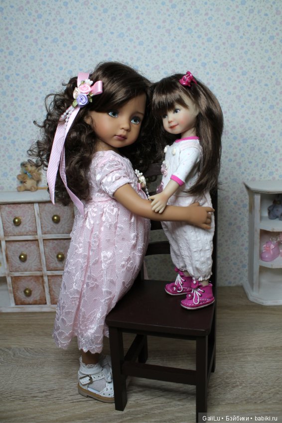 Мари и Элина. Куклы Дианы Эффнер