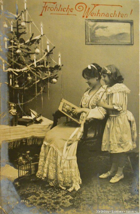 Сказка Рождественских открыток! Моя коллекция Рождественский открыток (фото 3)