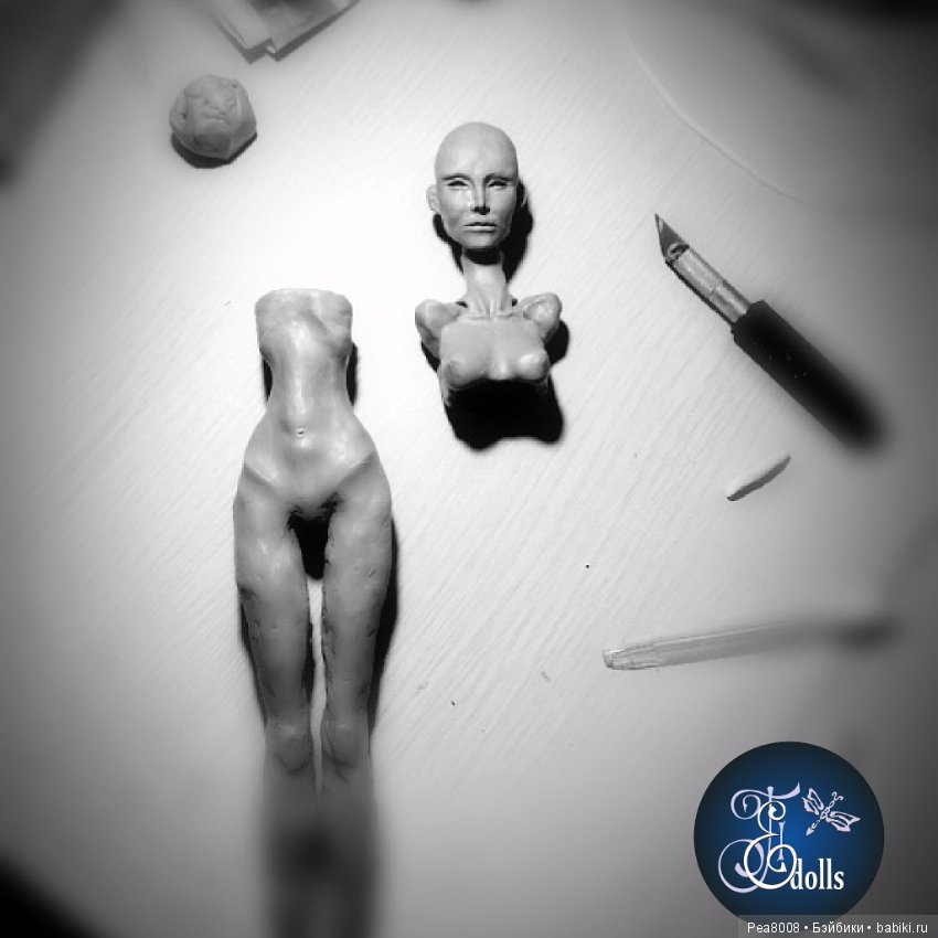 Бжд куколка, новая ММ — Лепка авторских кукол: полимерная глина