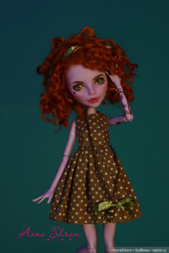 Роспись Monster High работы 2017 года