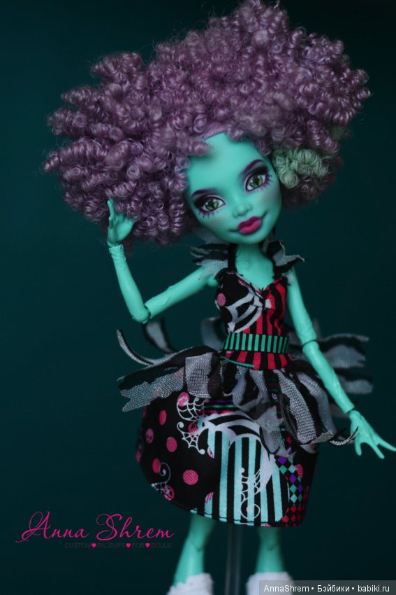 Роспись Monster High работы 2017 года (фото 10)