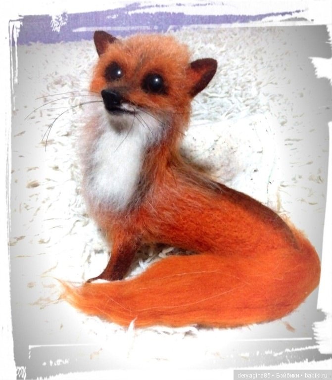 Валяные игрушки из шерсти: сухое валяние (фото 2)