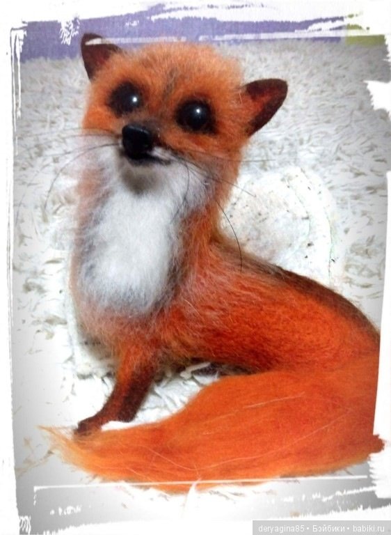 Валяные игрушки из шерсти: сухое валяние