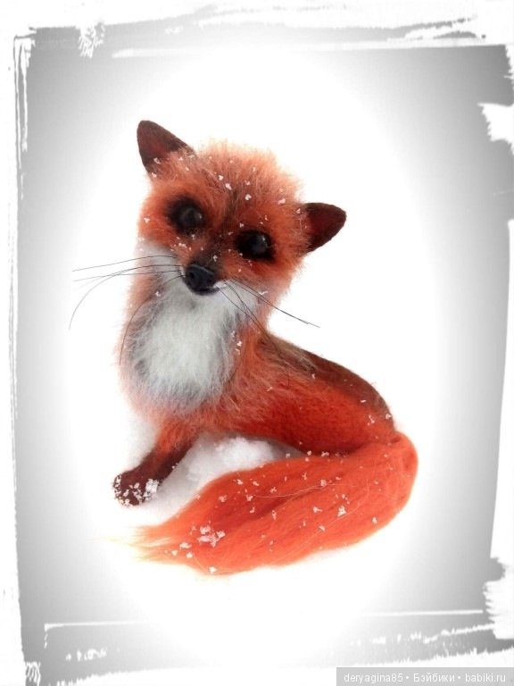 Валяные игрушки из шерсти: сухое валяние (фото 3)