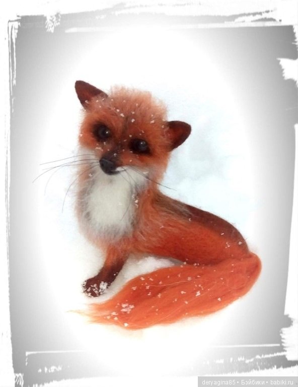 Валяные игрушки из шерсти: сухое валяние (фото 4)