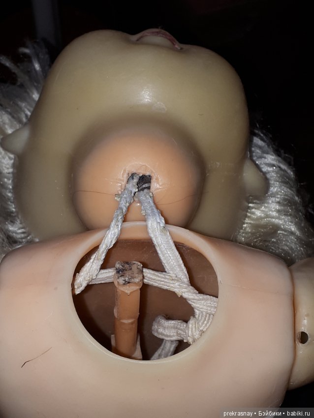 Ремонт куклы СССР — Реставрация и преображение кукол: ремонт (фото 2)