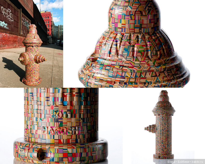 Скульптуры Хароши: Новая жизнь скейтборда (фото 7)