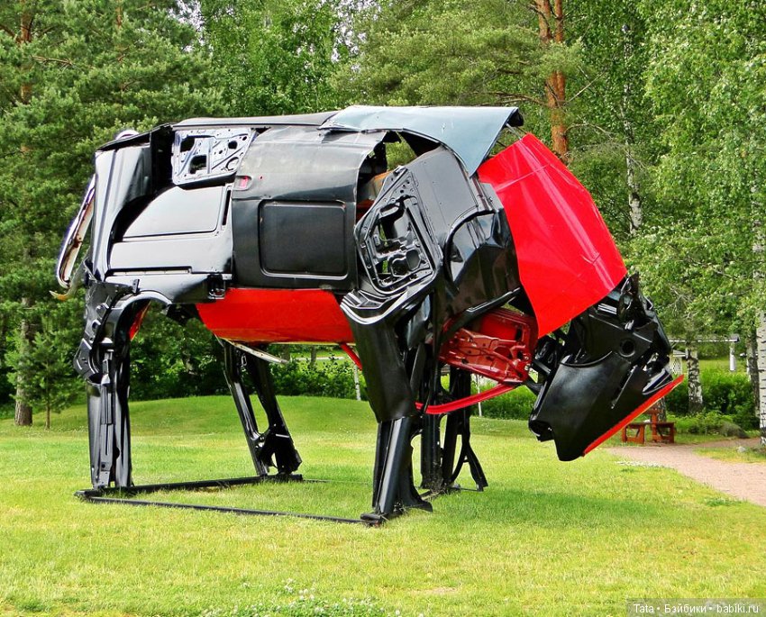 Автокоровы из Финляндии — Авторская скульптура и статуэтки: гипс (фото 5)