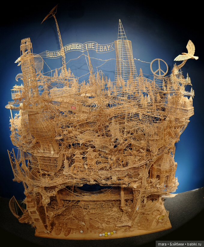 Один человек, 100 000 зубочисток и 35 лет (фото 2)