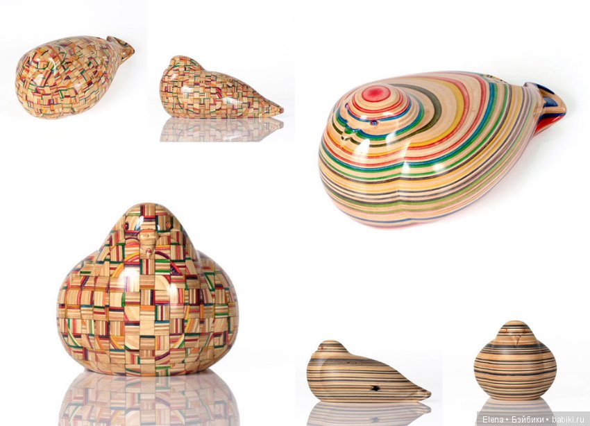 Скульптуры Хароши: Новая жизнь скейтборда (фото 10)