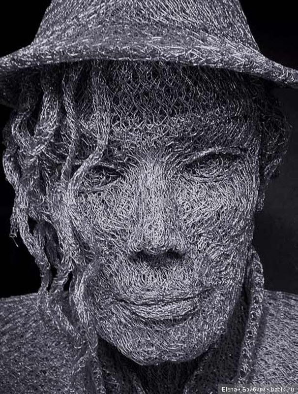 Скульптуры из проволоки — Авторская скульптура и статуэтки: гипс (фото 9)