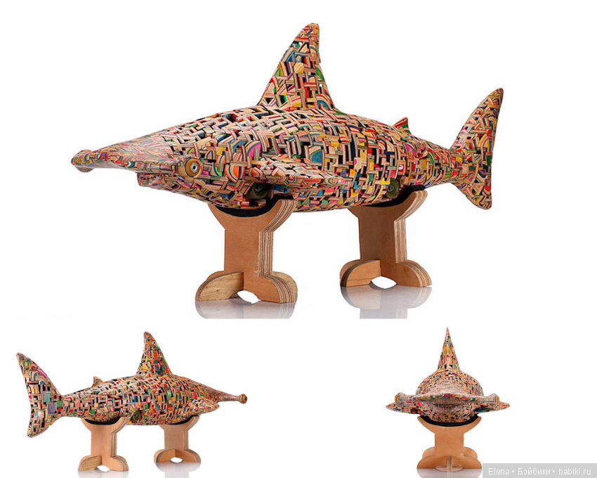 Скульптуры Хароши: Новая жизнь скейтборда (фото 9)