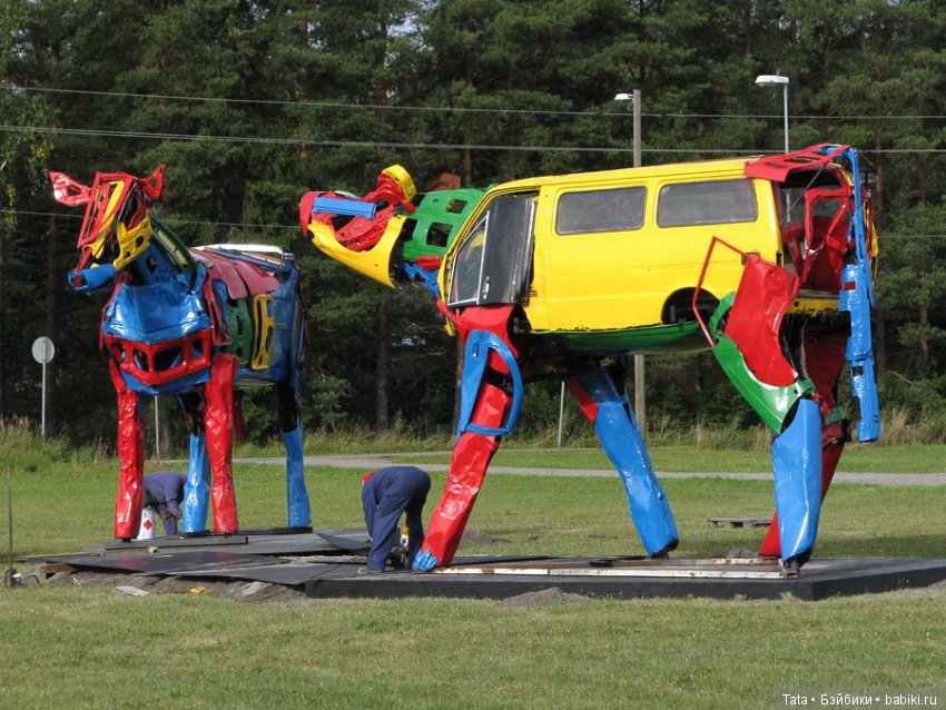 Автокоровы из Финляндии — Авторская скульптура и статуэтки: гипс (фото 4)