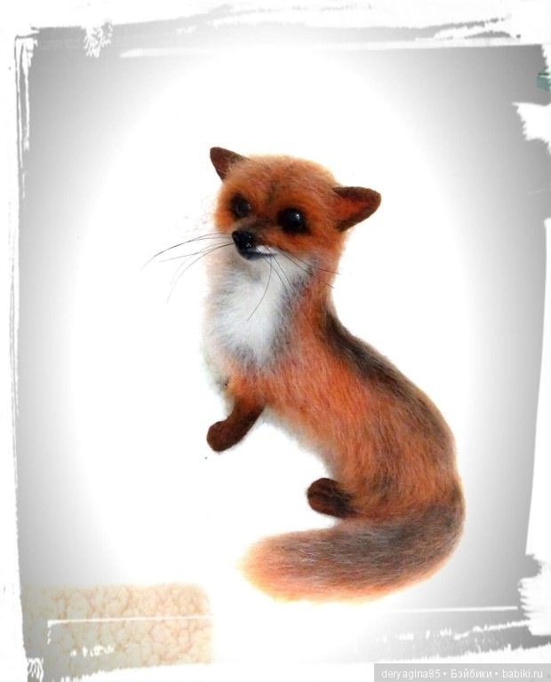 Валяные игрушки из шерсти: сухое валяние (фото 8)