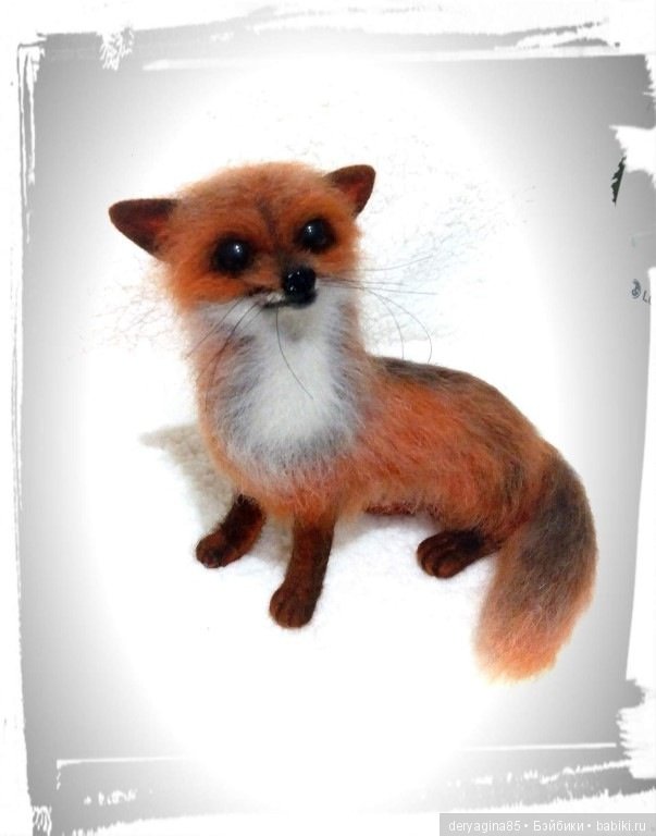 Валяные игрушки из шерсти: сухое валяние (фото 6)