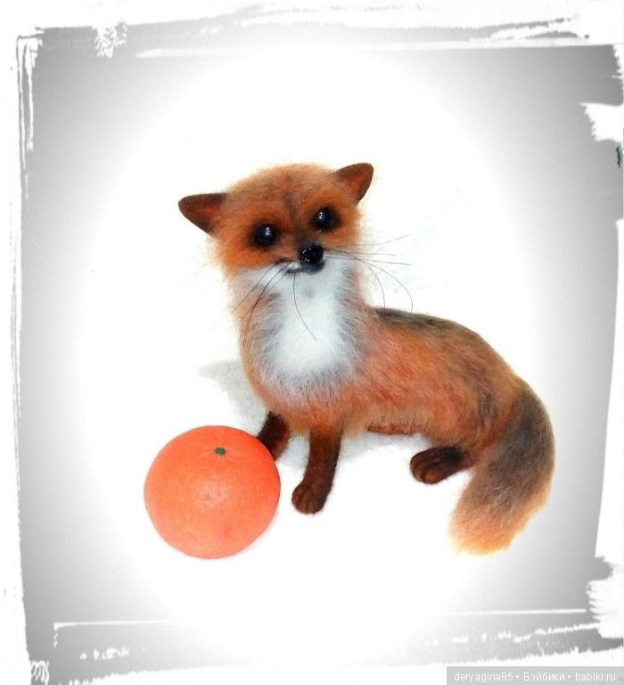 Валяные игрушки из шерсти: сухое валяние (фото 2)