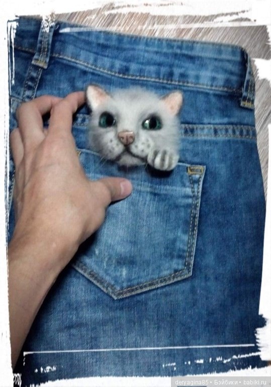 Котоброшь — Валяные игрушки из шерсти: сухое валяние (фото 6)