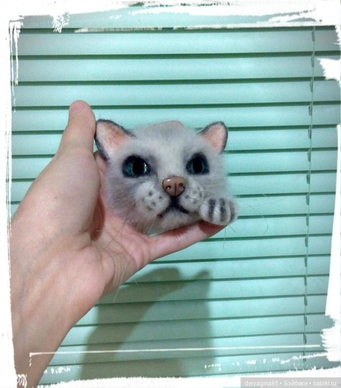 Котоброшь — Валяные игрушки из шерсти: сухое валяние (фото 8)