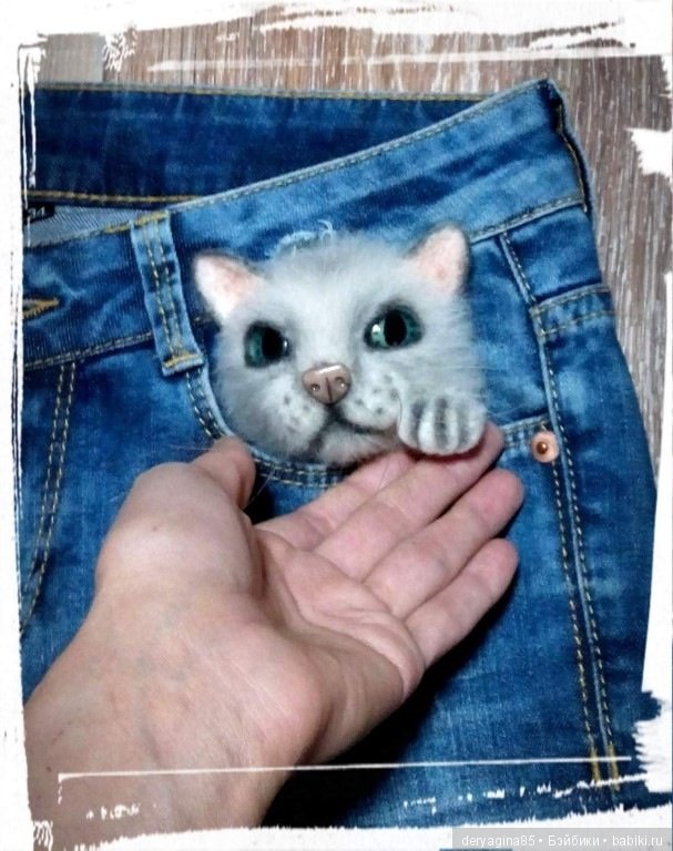 Котоброшь — Валяные игрушки из шерсти: сухое валяние