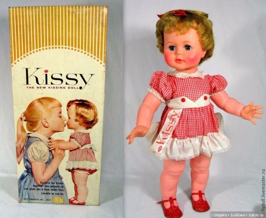 Американочки Playpal №5. Kissy Doll 1960's Ideal DOES NOT KISS