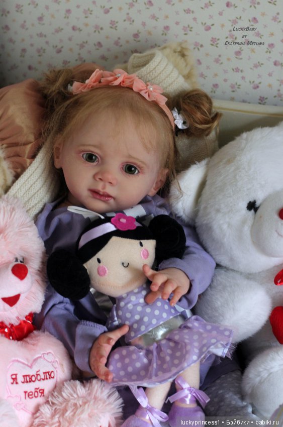 Девочка Алиса. Кукла реборн из молда Молд Fritzi от Karola Wegerich