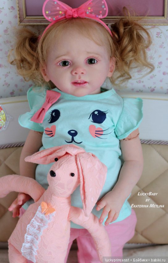 Девочка Алиса. Кукла реборн из молда Молд Fritzi от Karola Wegerich (фото 8)