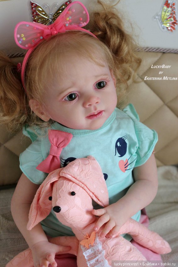 Девочка Алиса. Кукла реборн из молда Молд Fritzi от Karola Wegerich (фото 2)