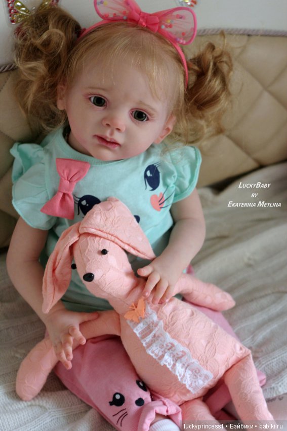 Девочка Алиса. Кукла реборн из молда Молд Fritzi от Karola Wegerich (фото 3)