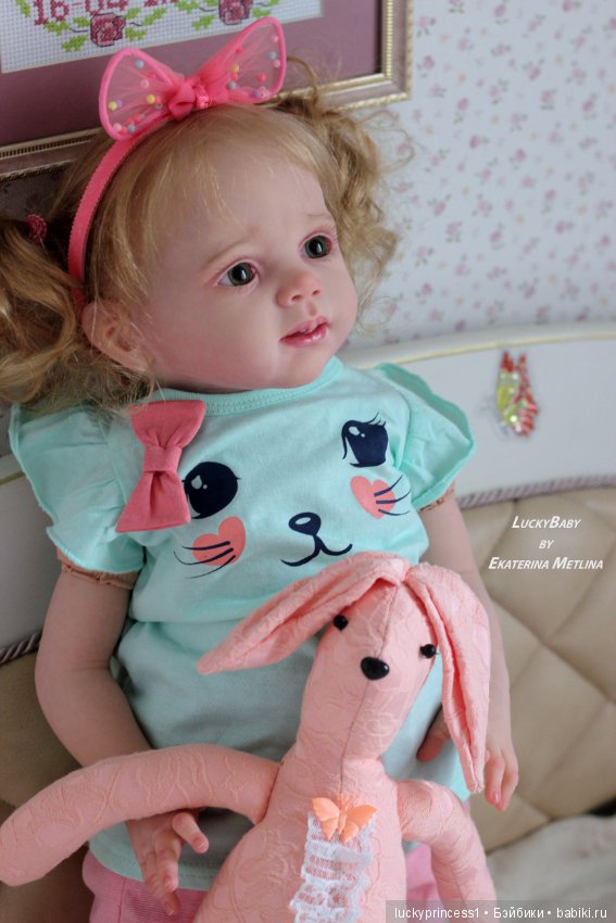 Девочка Алиса. Кукла реборн из молда Молд Fritzi от Karola Wegerich (фото 10)